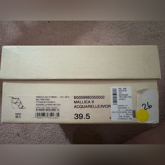 Alexandre Birman Colorful Python Strappy Wedge Sandals - Picture 13 of 13